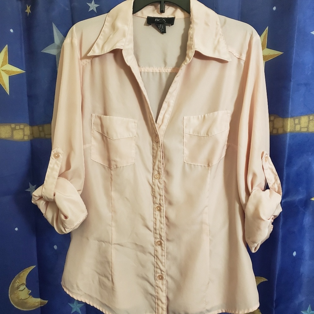 BCX Button-Up Dress Shirt